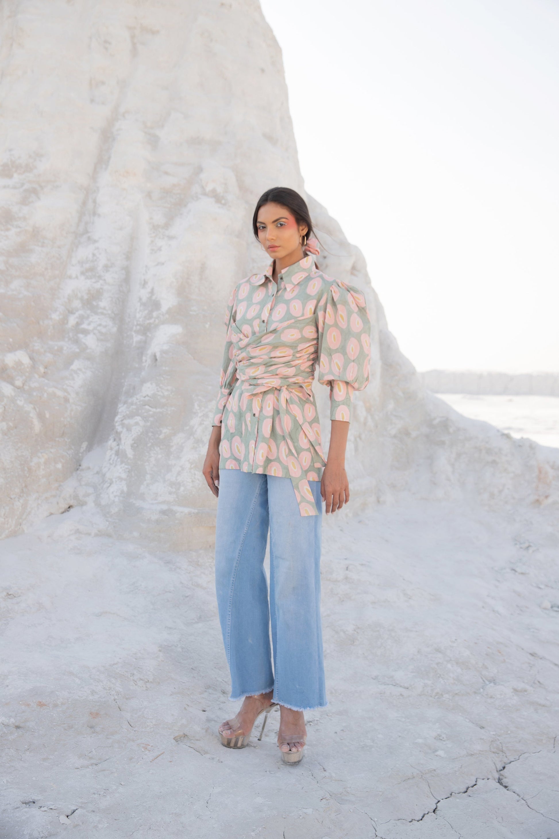 Isabelle Drape Shirt (6440293007529)