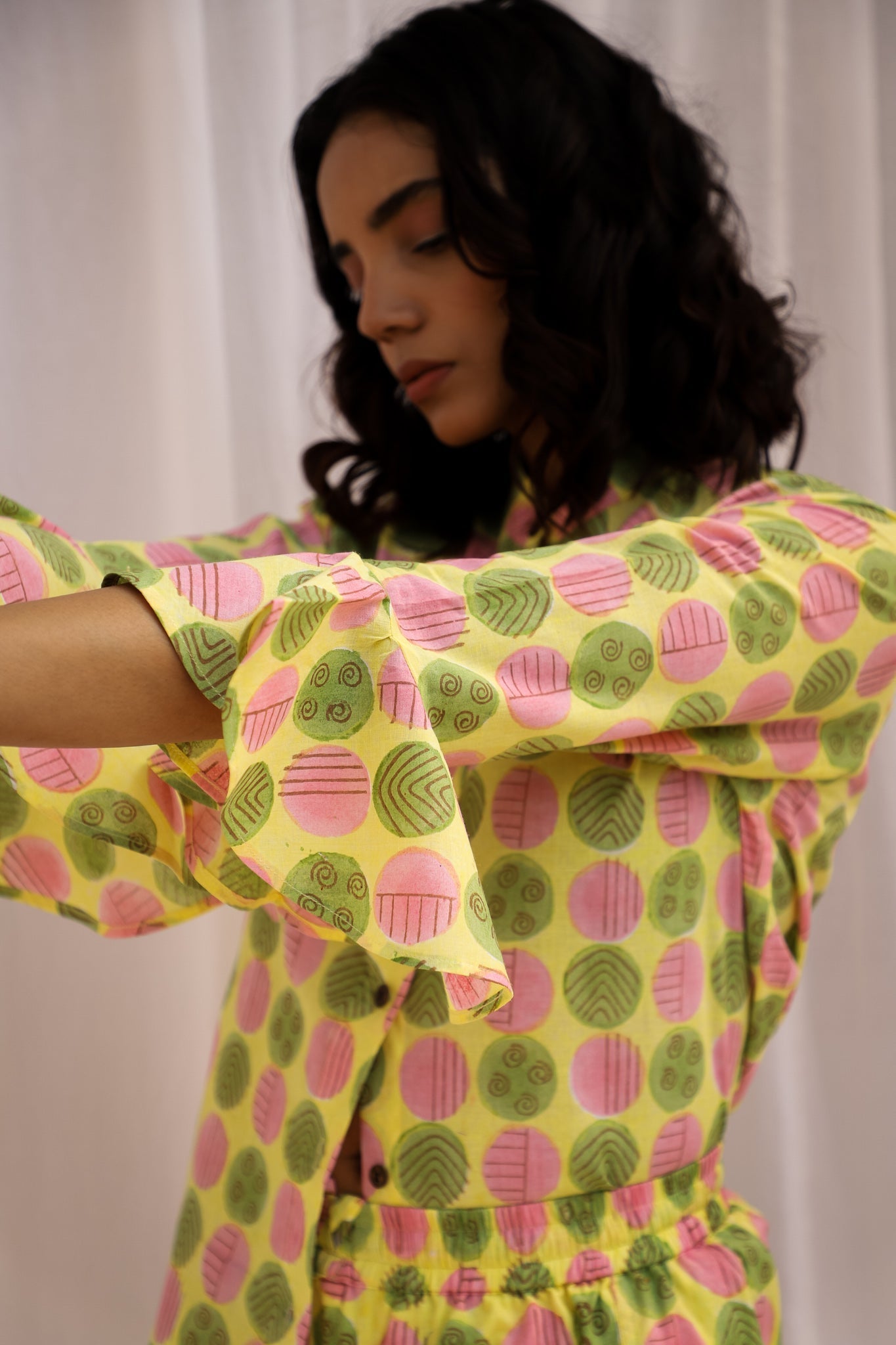 Yellow Aura Short Set