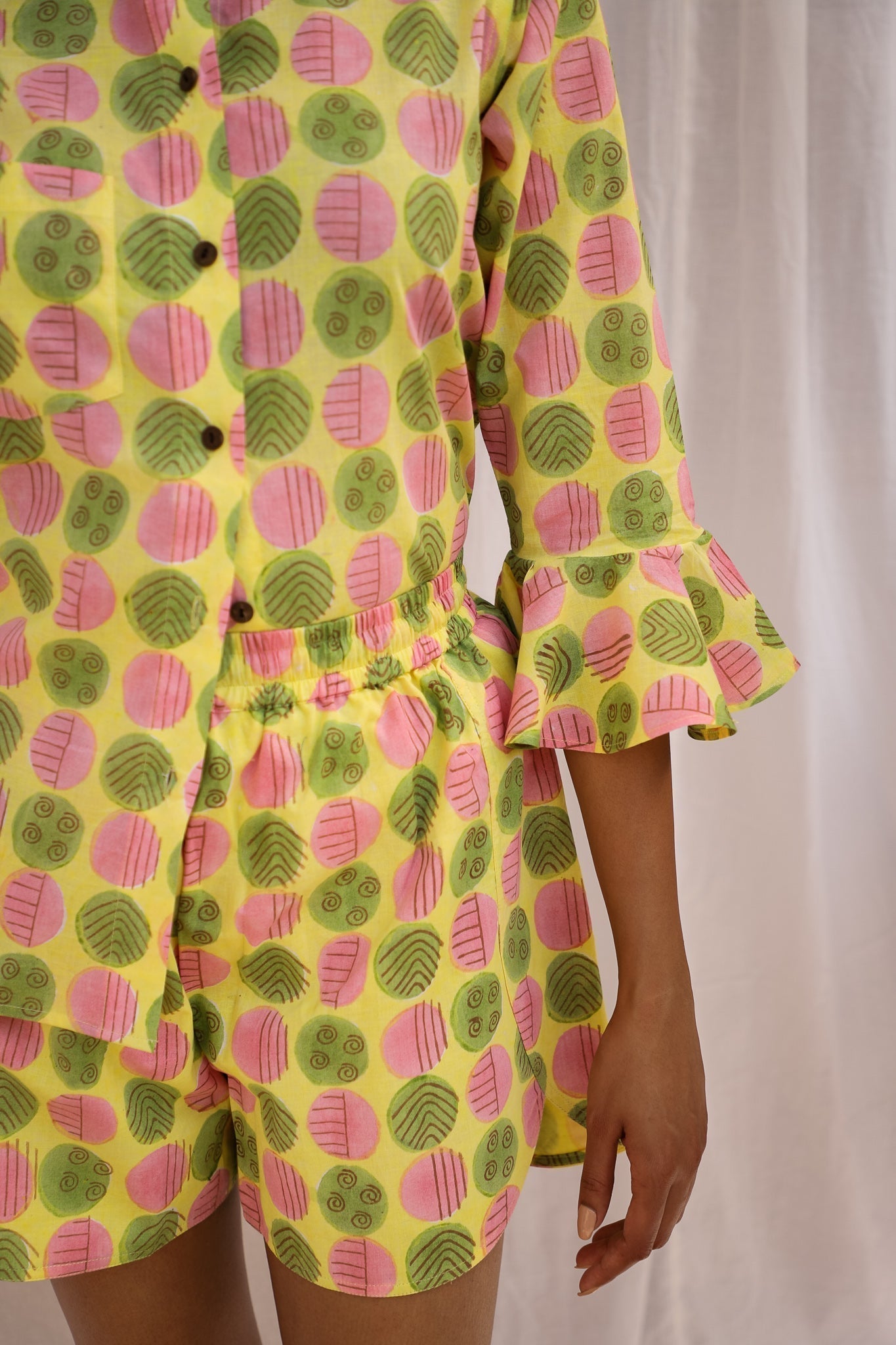 Yellow Aura Short Set