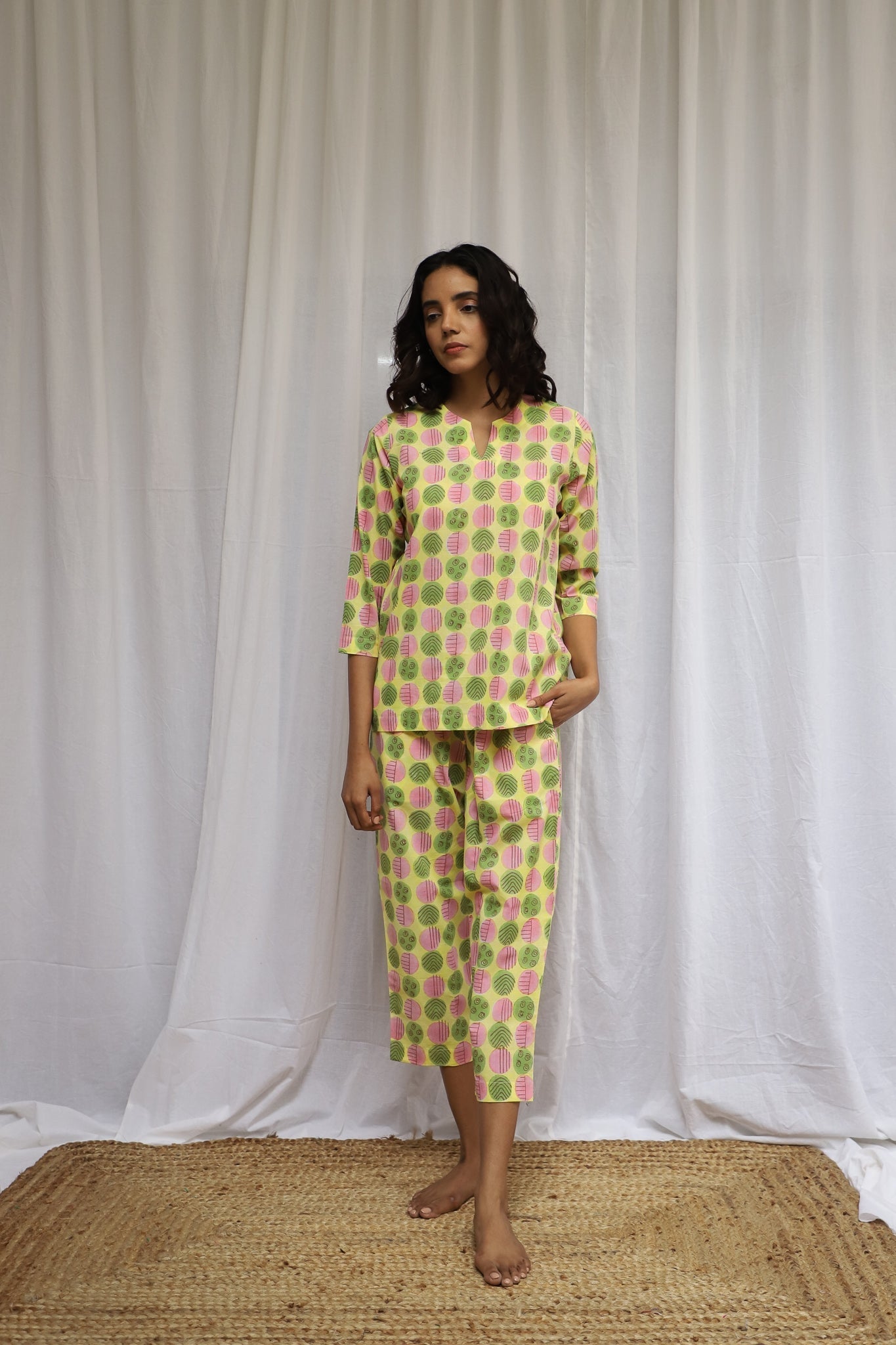 Yellow Aura Day-jama Set