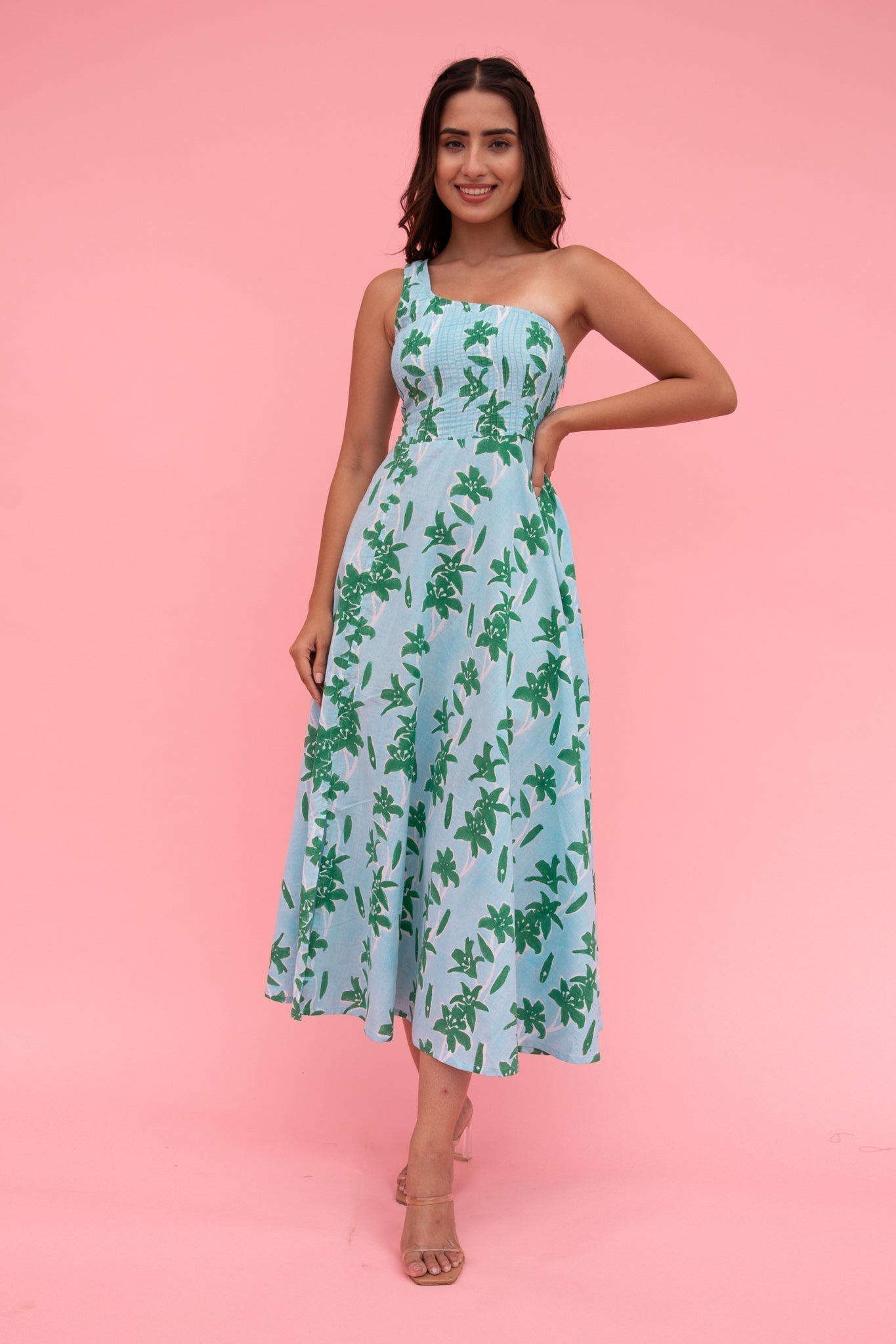 Faith One-shoulder Dress