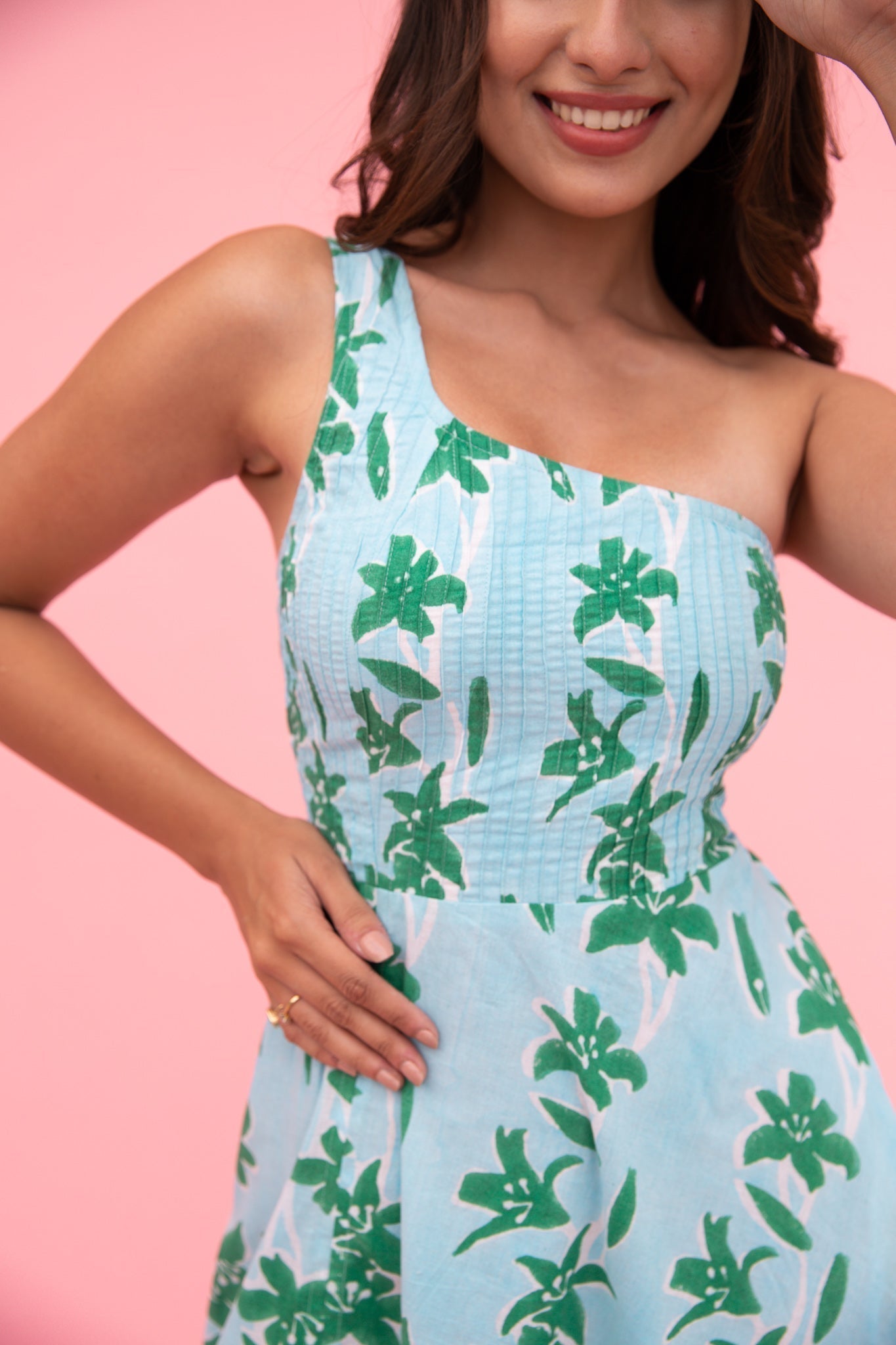 Faith One-shoulder Dress