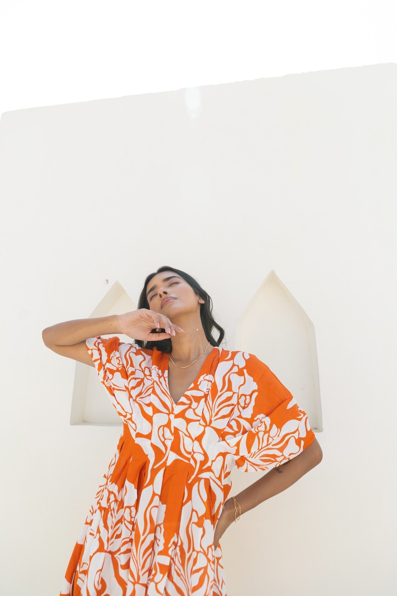 Golden hour maxi dress