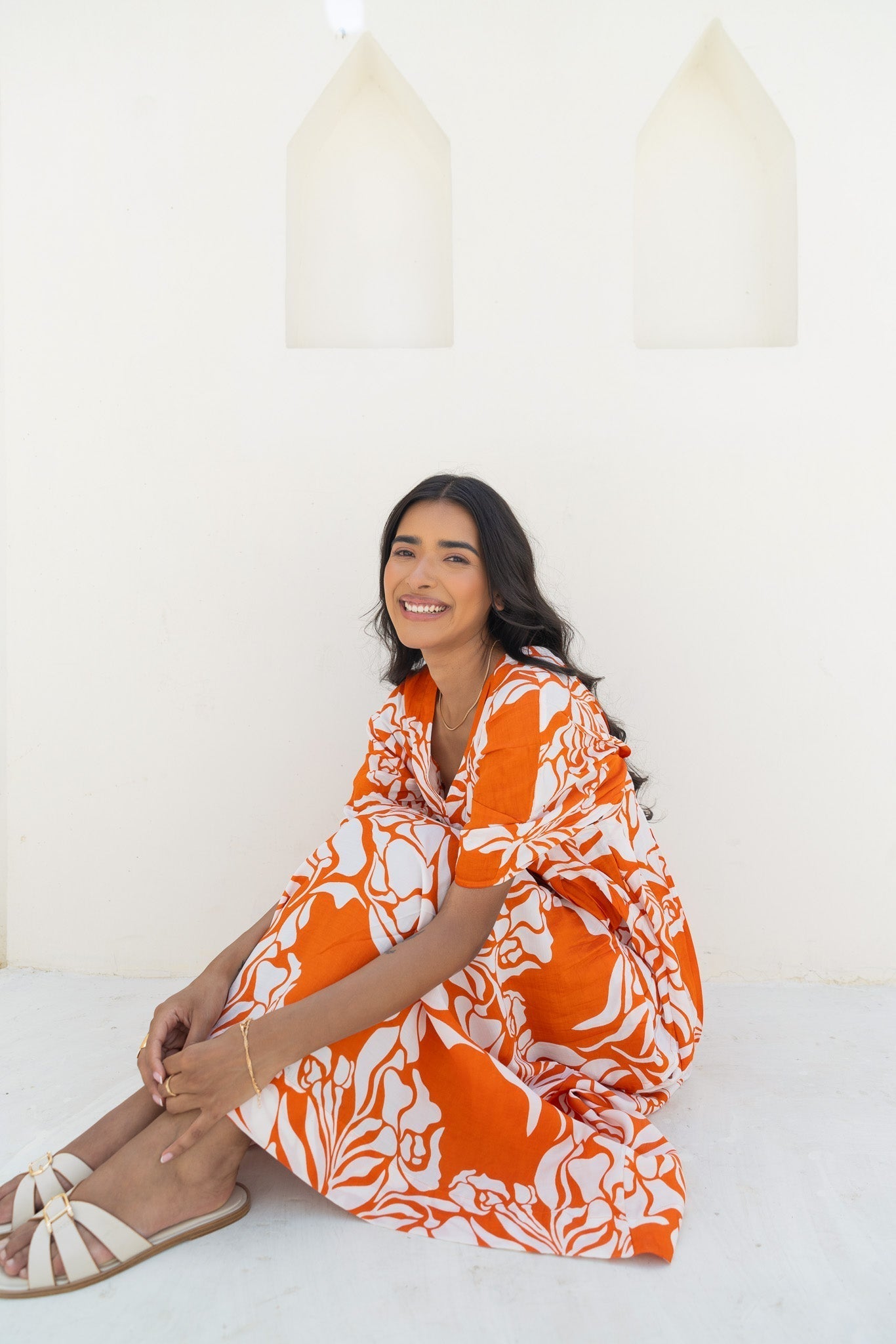 Golden hour maxi dress