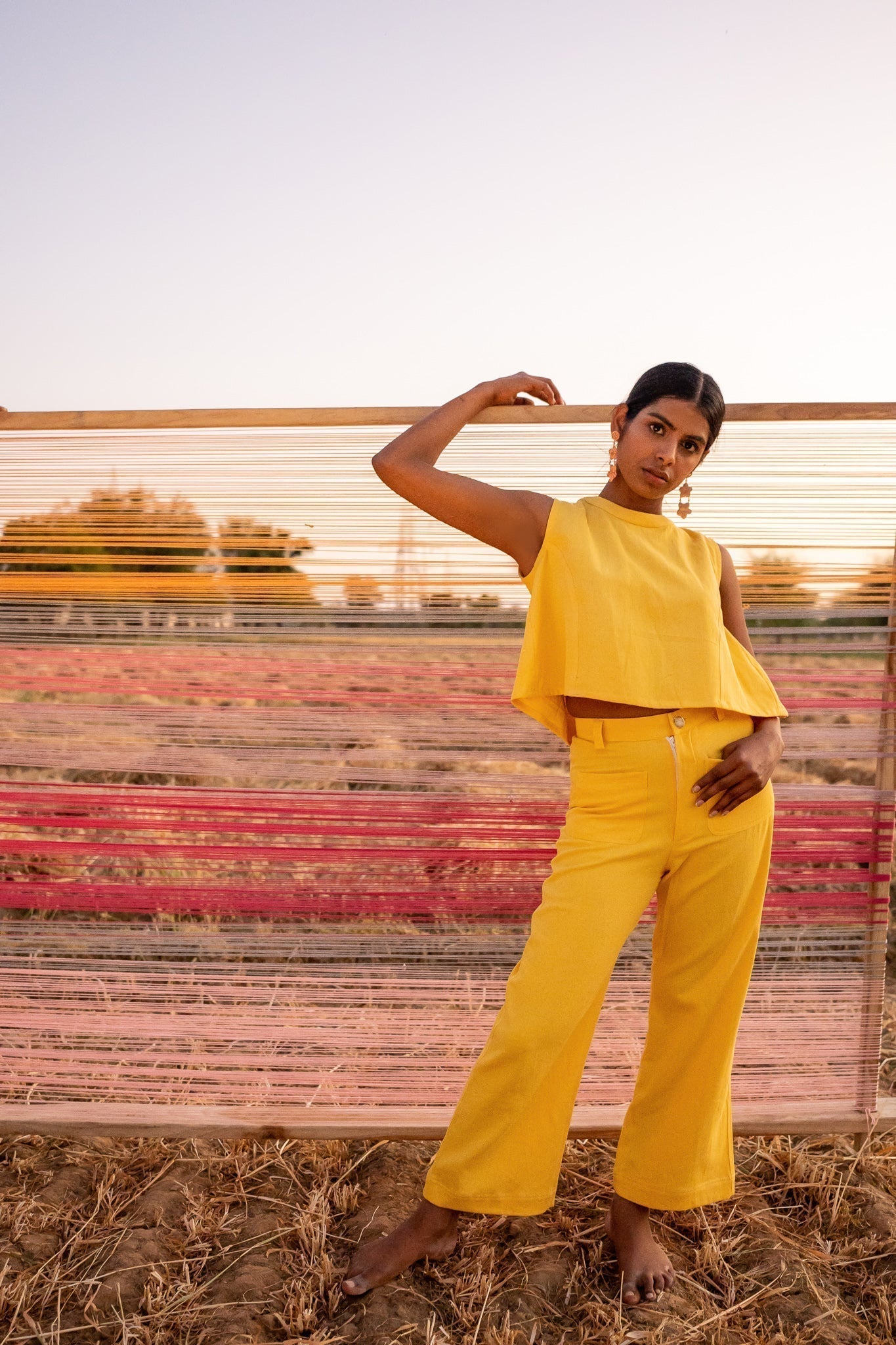 Grace Sleeve-less Co-ord Set