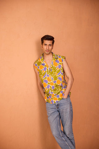 Sunset Palm Shirt