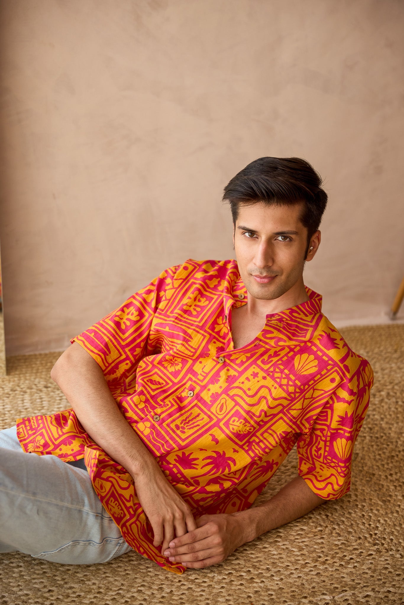 Hawaian Ice Tea Button Down Shirt