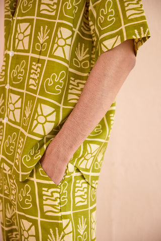 Green Lush Shorts