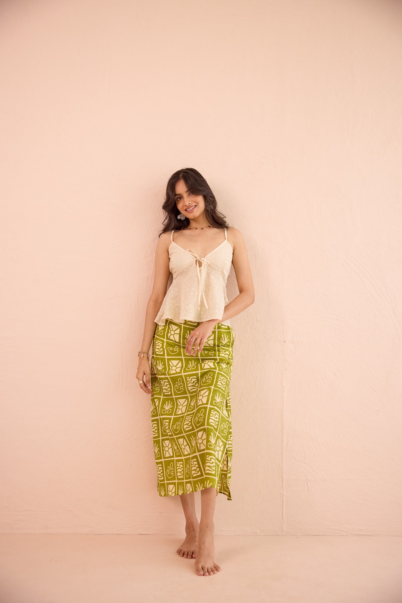 Green Lush Skirt Co-ord