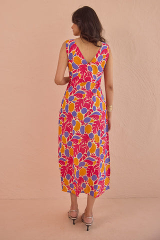 Rum Punch Midi Dress