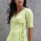 Green Peplum Blouse (1844188250155)