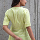 Green Peplum Blouse (1844188250155)