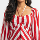 Scarlett Stripe Midi Dress