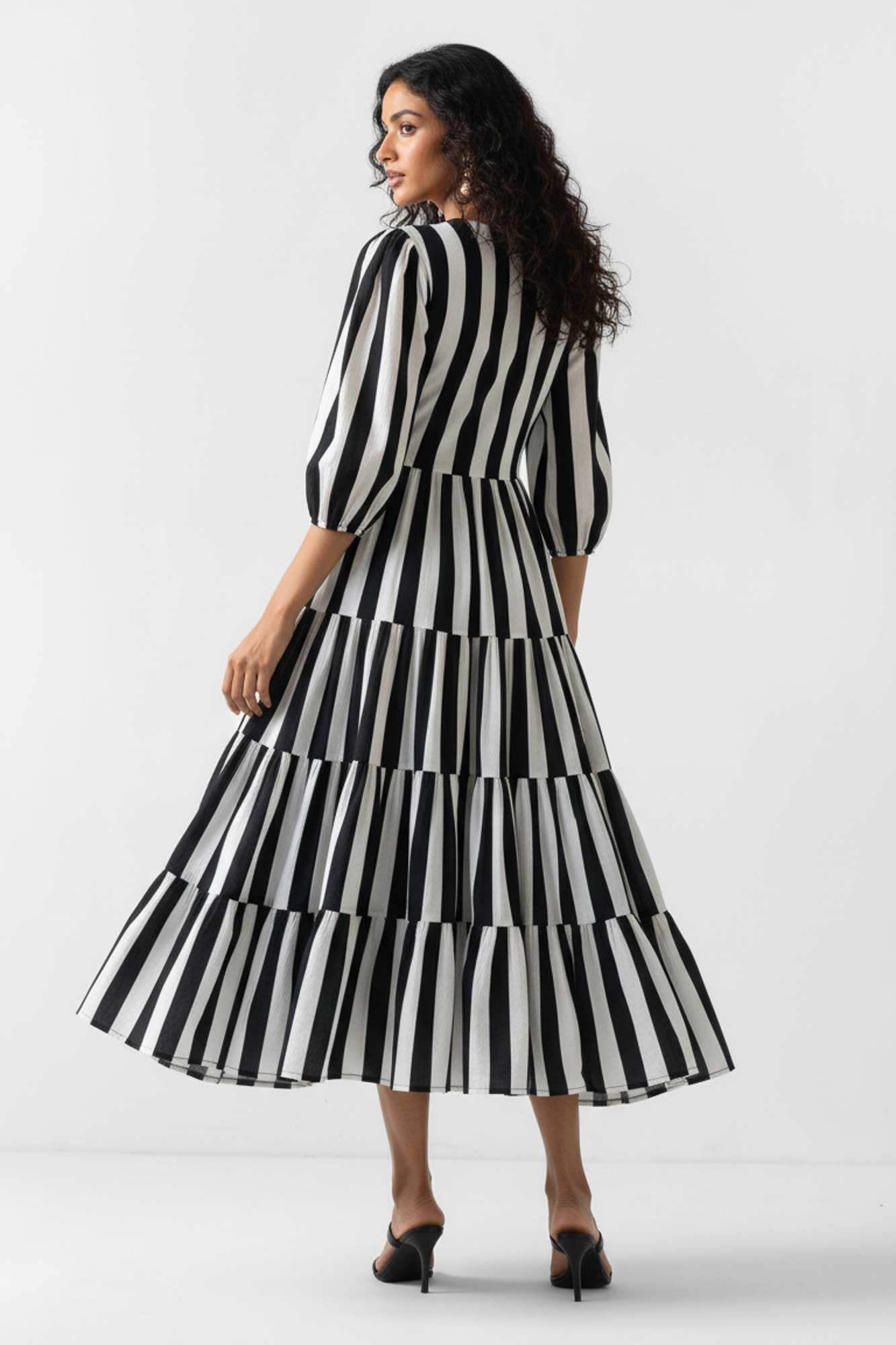 Noir Midi Dress