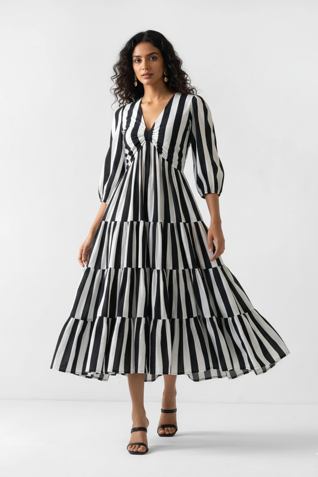 Noir Midi Dress