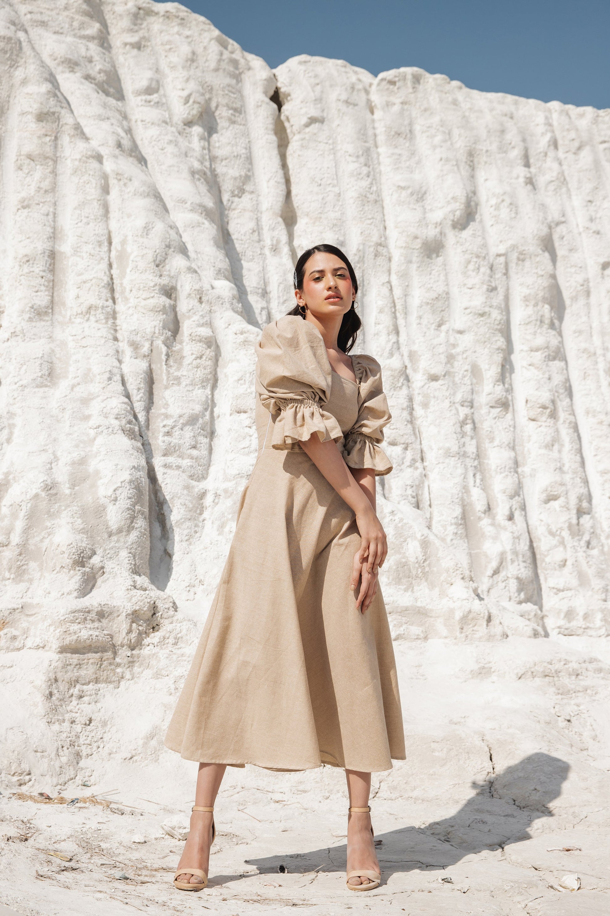 Madison Midi Dress (6440294777001)