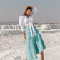 Mia Assymetrical Skirt (6440359297193)