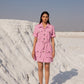 Blush button down Dress (6440353562793)