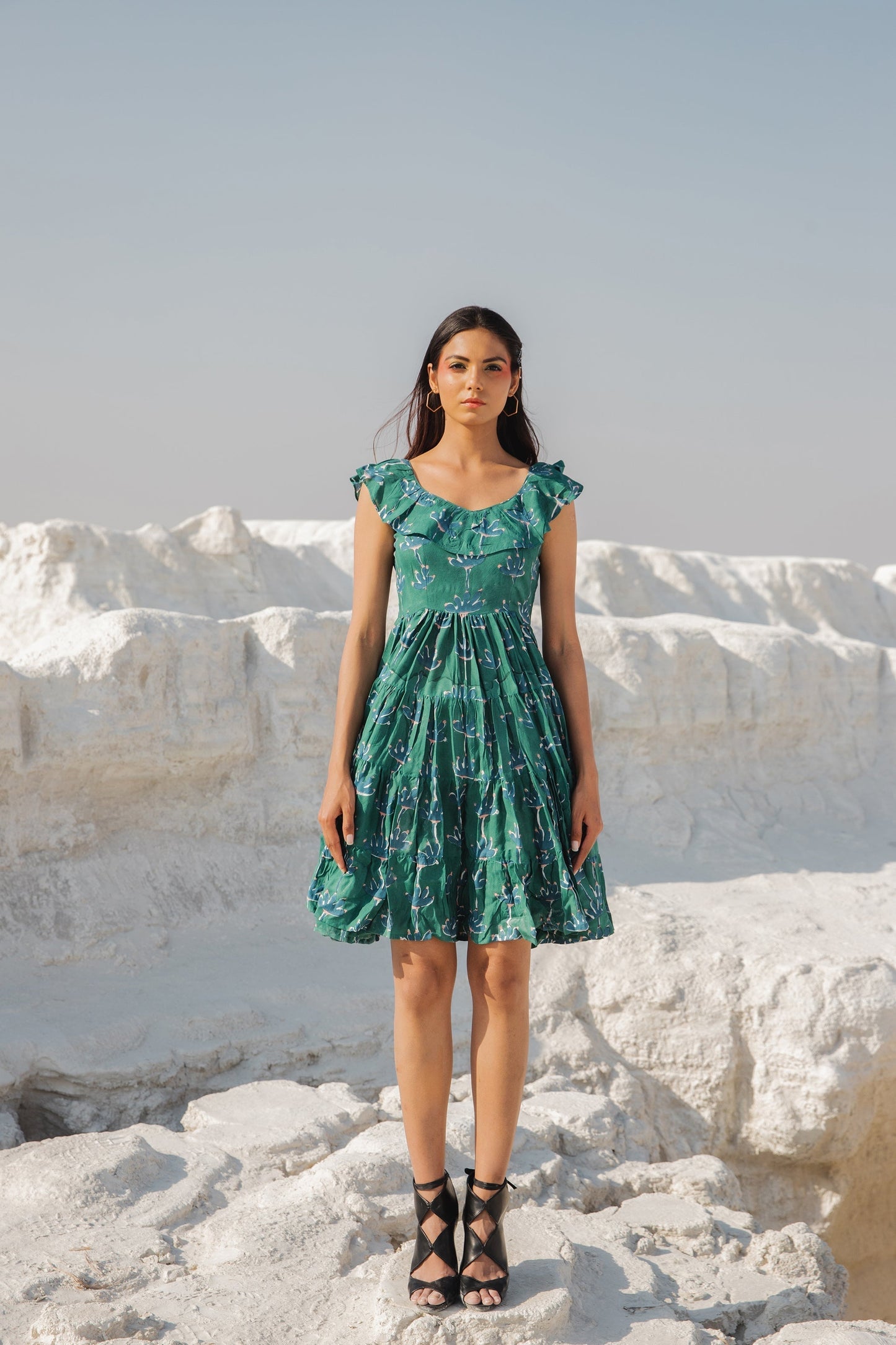 Olivia Tiered Dress (6440298774697)