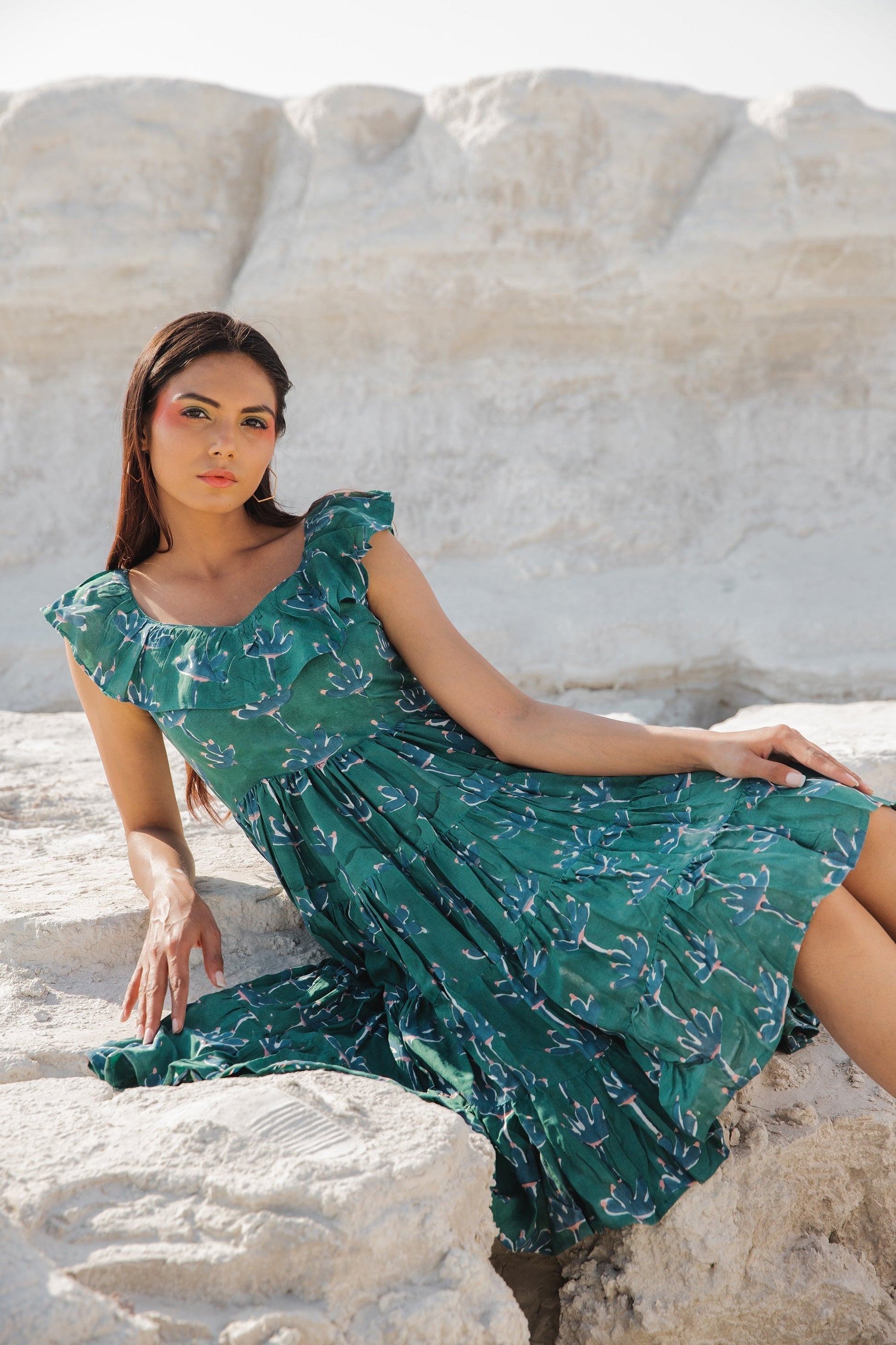 Olivia Tiered Dress (6440298774697)