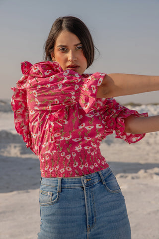 Clara Ruffle Top (6440286748841)