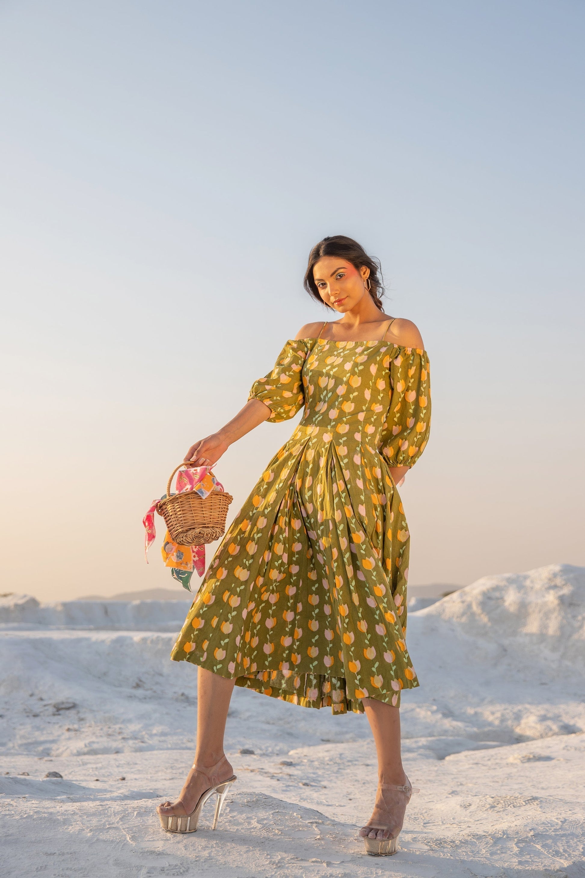 Lillian Flare Dress (6440343077033)