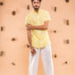 Dimag ki Batti Jali Yellow Shirt (1640753463339)