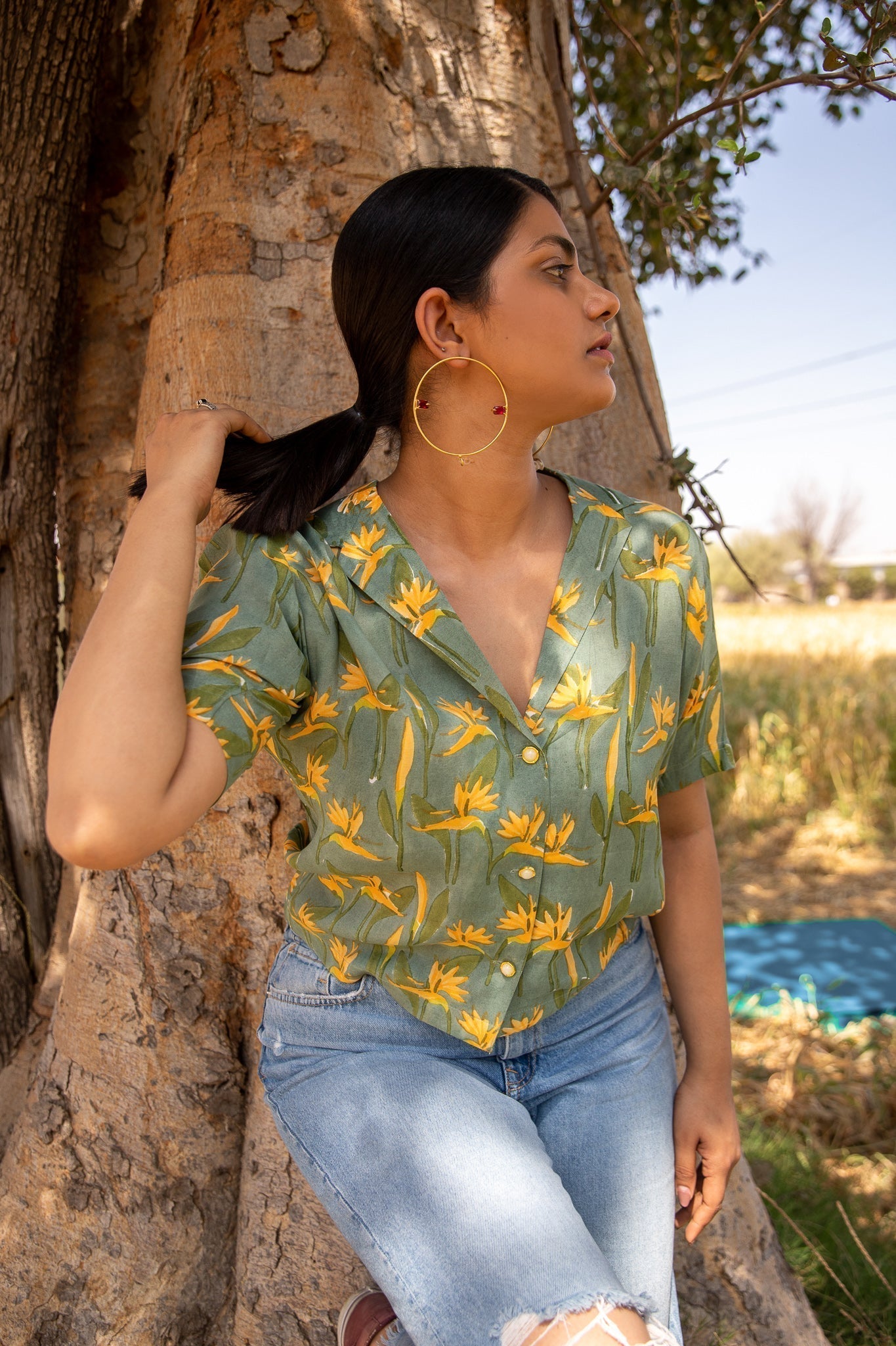 Harmony Lapel Collar Shirt