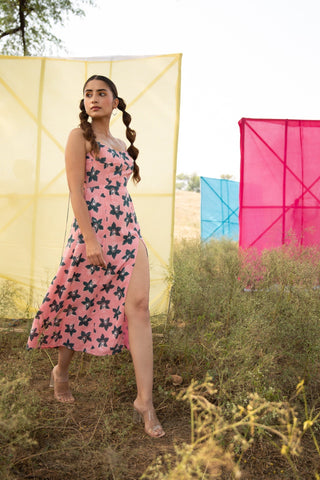 Peach Blossom Dress