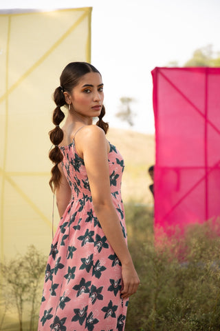 Peach Blossom Dress