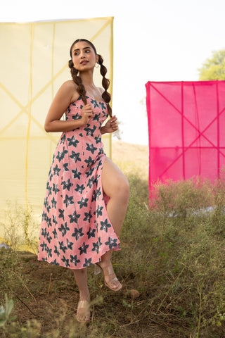 Peach Blossom Dress