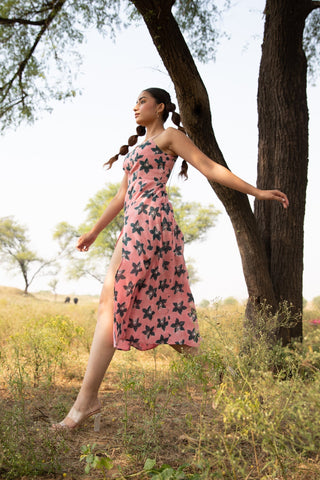 Peach Blossom Dress