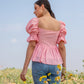 Erica Pleated Top (7093549858985)