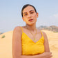 Marigold Silk Top (7093630959785)