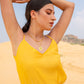 Marigold Silk Top (7093630959785)