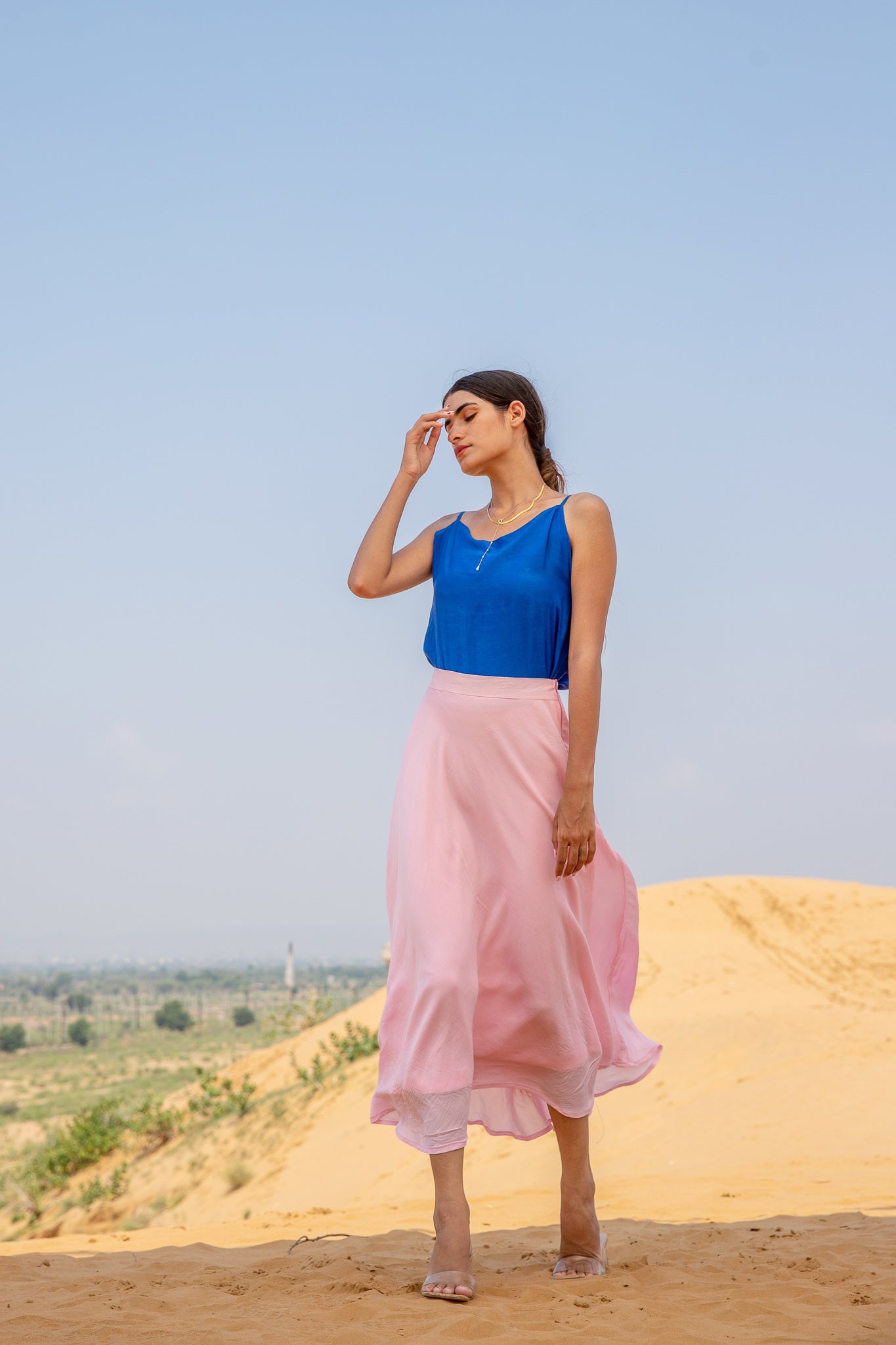 Rosemary Silk Co-ord Set (7093666971817)