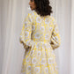 Yellow Floral Dress