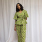 Green Ilma Day-jama Set