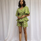 Green Ilma Short Set