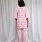 Pink Raindrops Day-jama Set