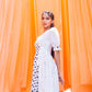 Polka Midi Dress cotton (1446506692651)