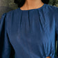 Alyssa Blue Midi Dress