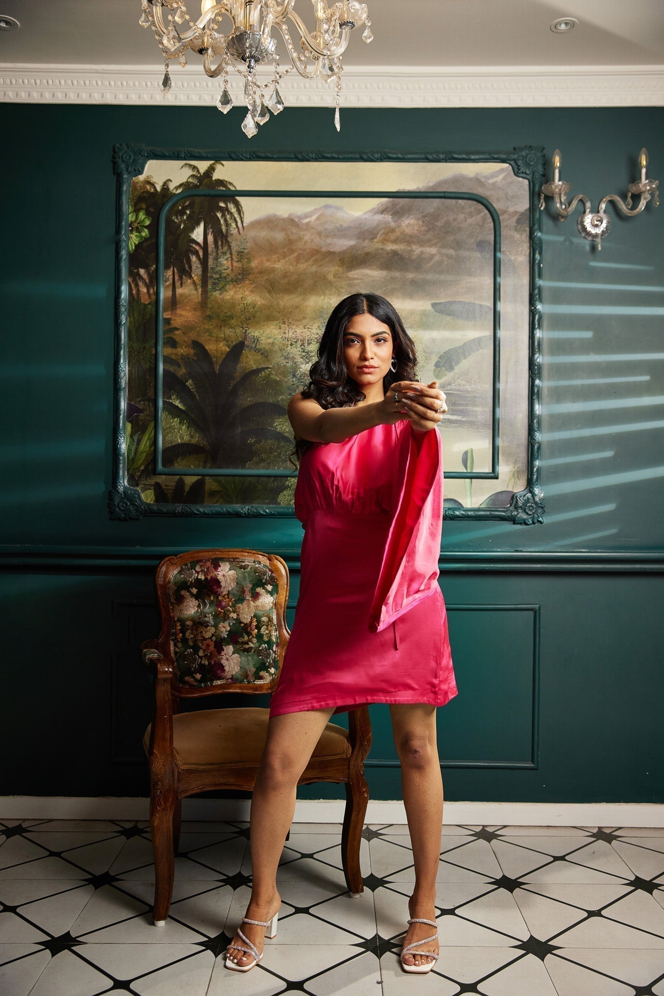 Tina One-Shoulder Dress