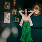 Seema Green Skirt
