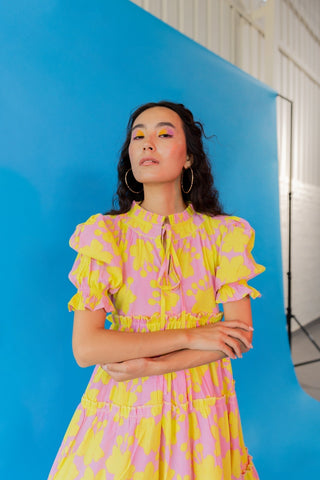 Bubbles midi dress