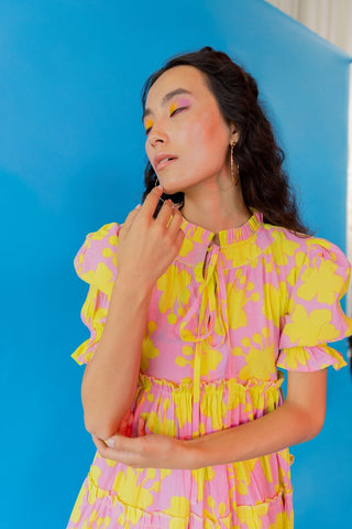 Bubbles midi dress