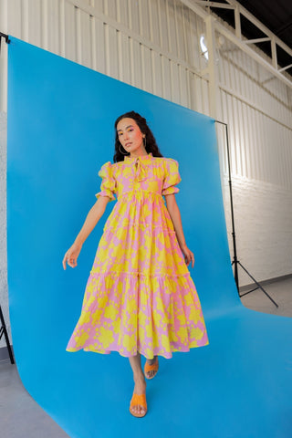 Bubbles midi dress