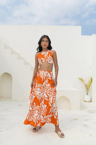 Golden Hour Co-Ord Skirt Set