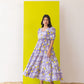 Slushie Frill Midi Dress