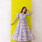 Slushie Frill Midi Dress
